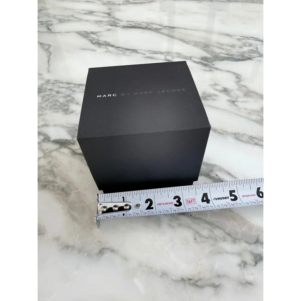 Marc by Marc Jacobs Black Watch Box Replacement Case with Pillow and Booklet